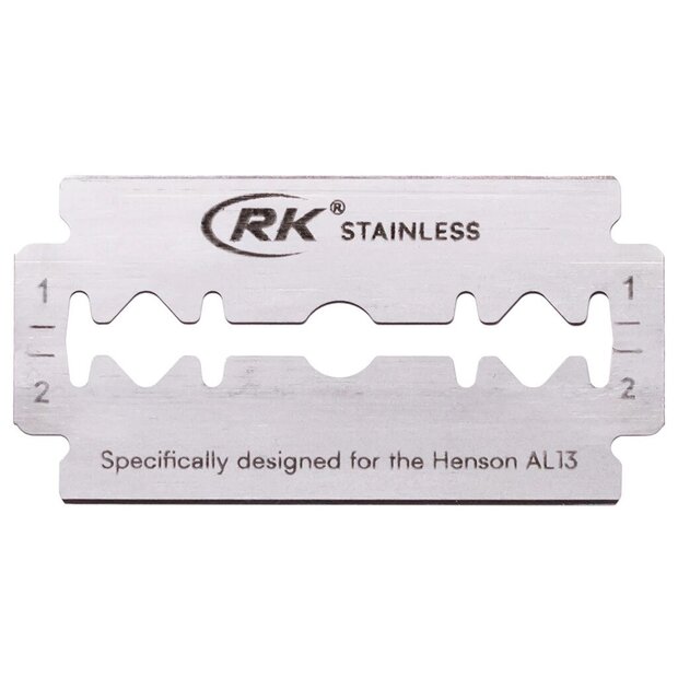 Double Edge Razor Blades Henson Rk Steel Pcs Nebrito