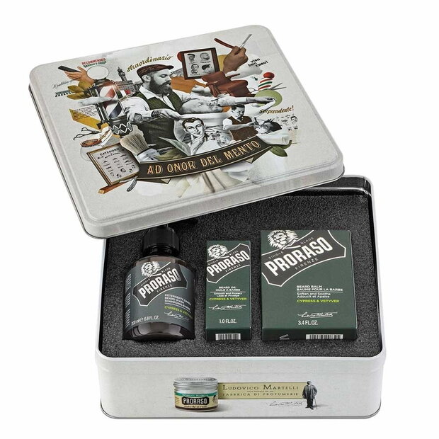 Proraso Cypress & Vetiver Bartpflegeset