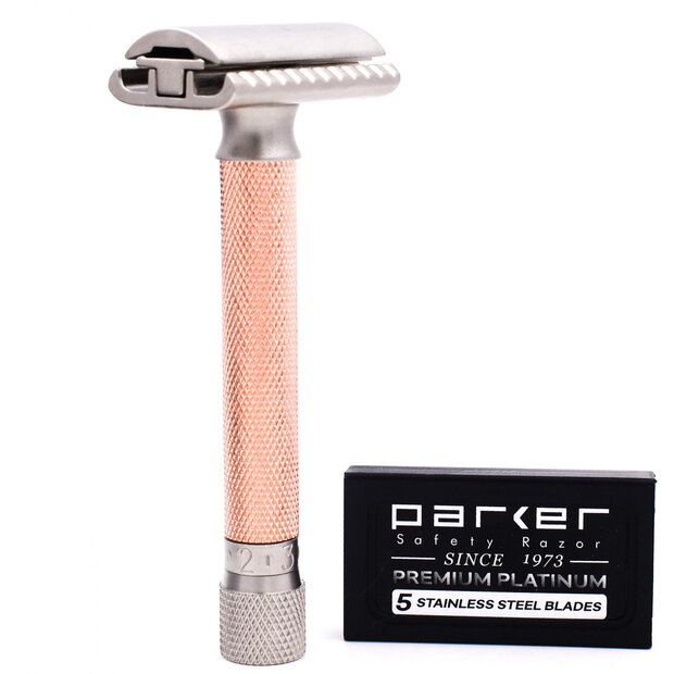 Parker Variant Rosegold Rasierhobel