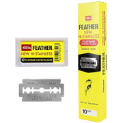 Feather New Hi-Stainless Platinum Shaving Blades: primary picture