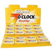Gillette 7 O'Clock Yellow Shaving Blades: primary picture