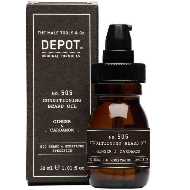 Depot 505 Ginger and Cardamom Bartöl