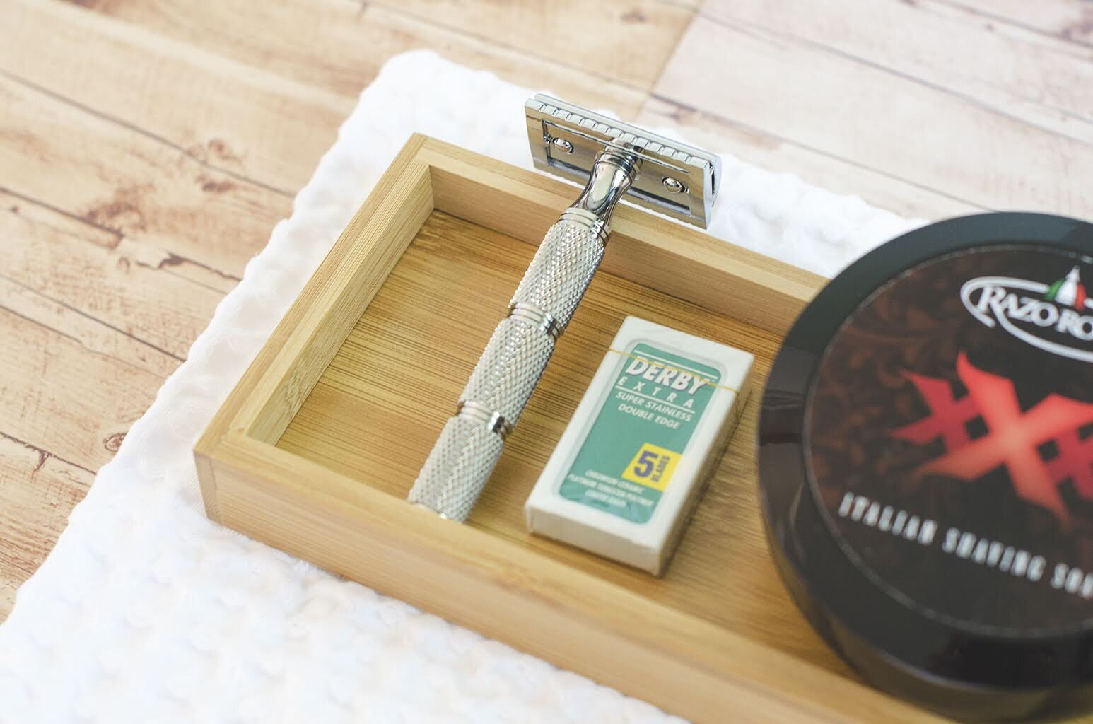 RazoRock: from alum blocks to benchmark razors