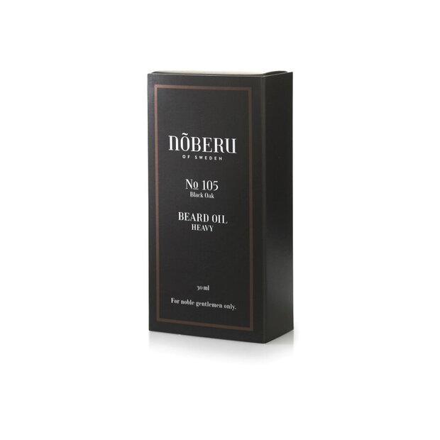 Noberu Of Sweden Black Oak Beard Oil