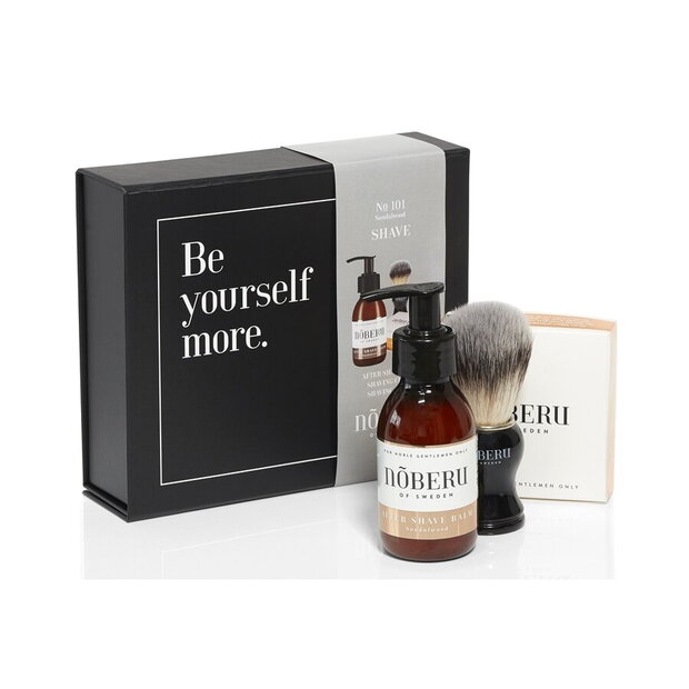 Noberu of Sweden Sandalwood Shaving Set