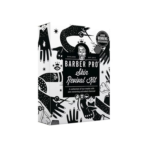 Barber Pro Skin Revival Arcápoló készlet