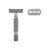 Rockwell 2C Gunmetal Safety razor