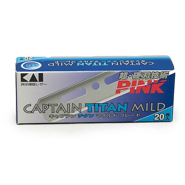 Kai Captain Titan Mild Pink Razor Blades