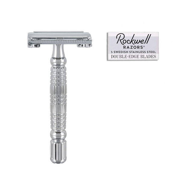 Rockwell R1 White Chrome Rasierhobel