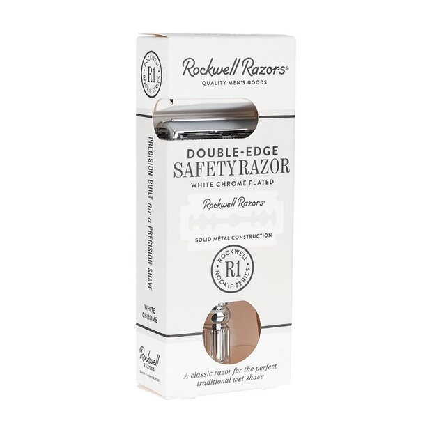 Rockwell R1 White Chrome Rasierhobel