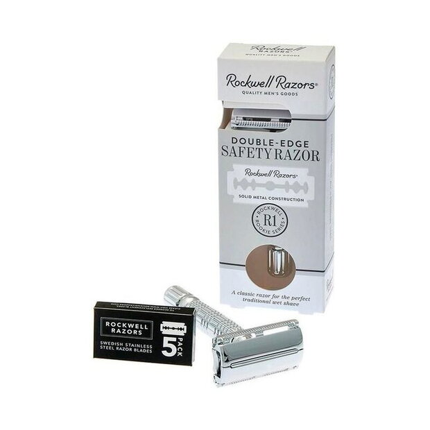 Rockwell R1 White Chrome Rasierhobel