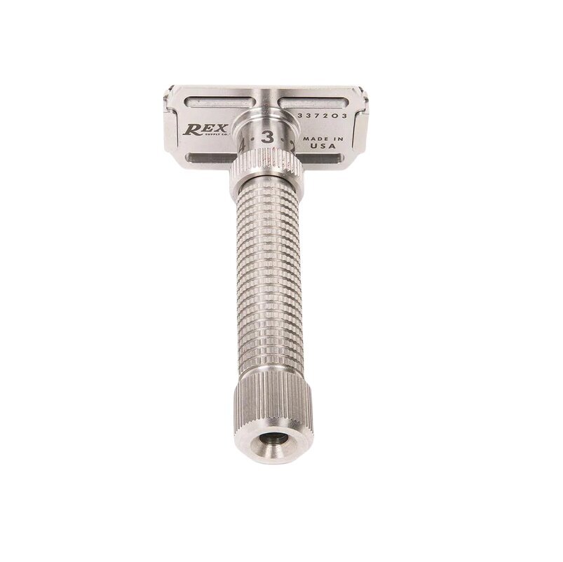 Adjustable Safety Razor Ambassador 316 stainless steel – Rex Supply Co. 