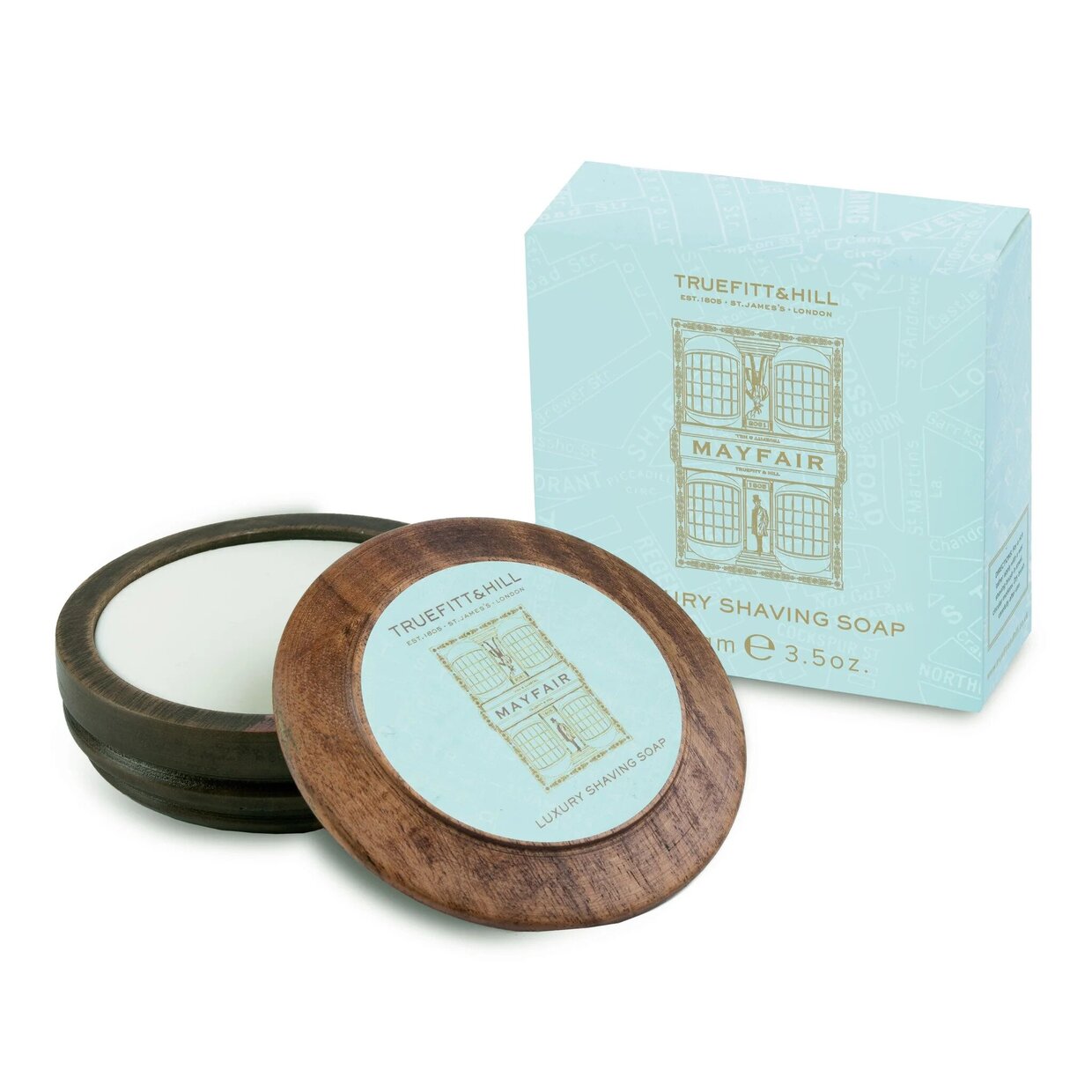 Truefitt & Hill Mayfair Shaving soap, wooden bowl 99gr 