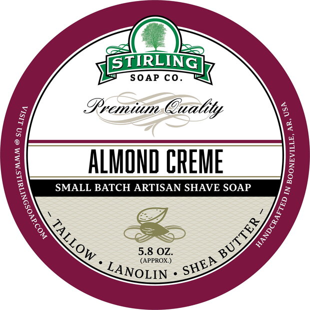 Stirling Almond Creme Rasierseife
