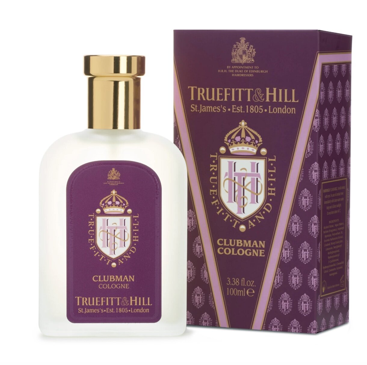 Truefitt & Hill Clubman Cologne 100ml 