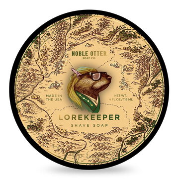 Noble Otter shaving soap Lorekeeper 118ml