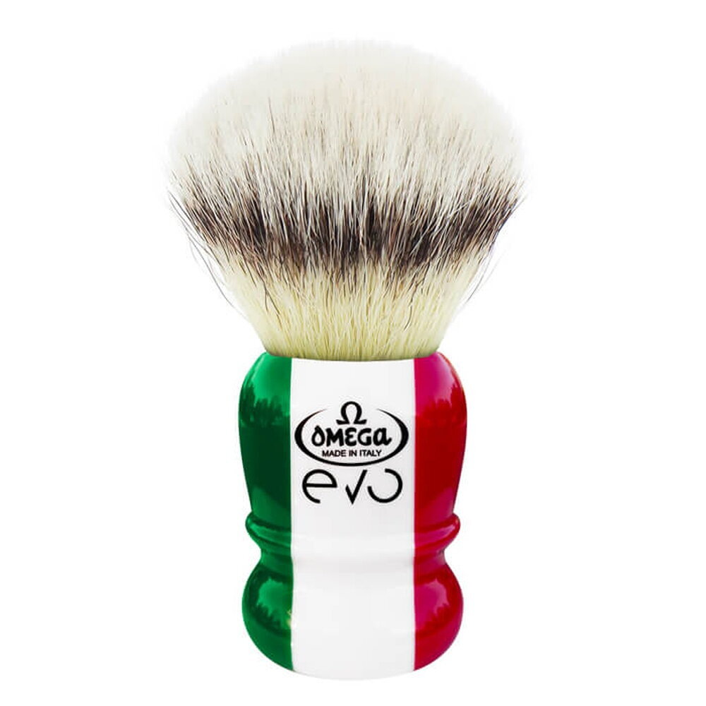 Omega shaving brush evo 2.0 special Tricolore 