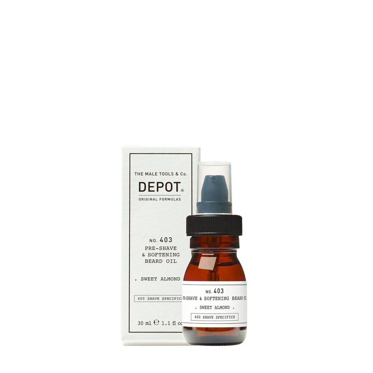 Depot 403 pre shave and softening beard oil 30ml 