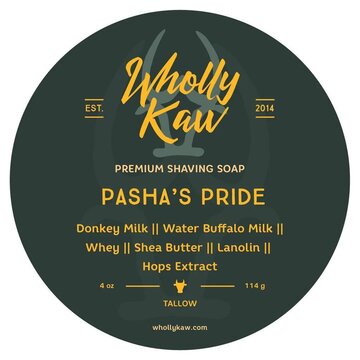 Wholly Kaw shaving soap Pasha’s Pride 114gr