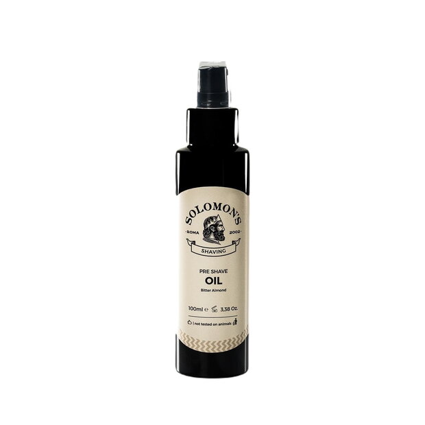 Olio prebarba Solomon's Bitter Almond