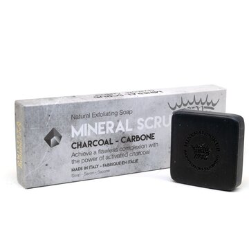 Saponificio Varesino Mineral Scrub Charcoal - Soap Gift Set cont. 3x100grams soap bars
