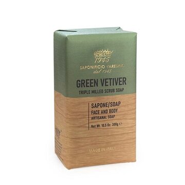 Saponificio Varesino Green Vetiver - Paper Wrapped Soap 300g