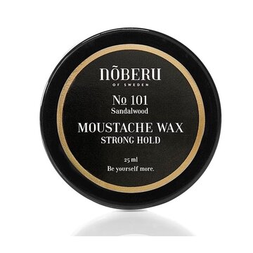 Noberu Of Sweden Sandalwood Strong Hold Mustache Wax 25ml