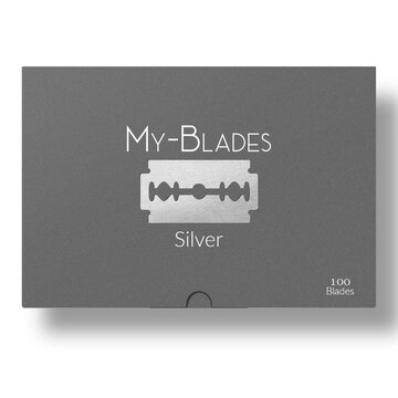 100 Cuchillas de Afeitar Silver My-Blades