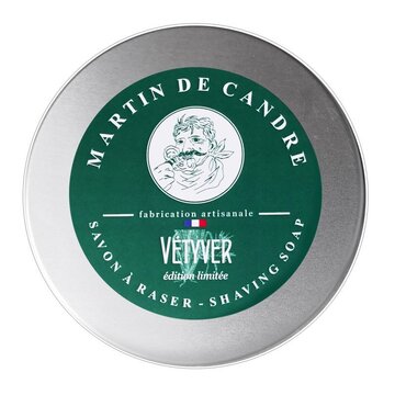 Martin De Candre shaving soap 200gr in bowl fragrance Vetyver