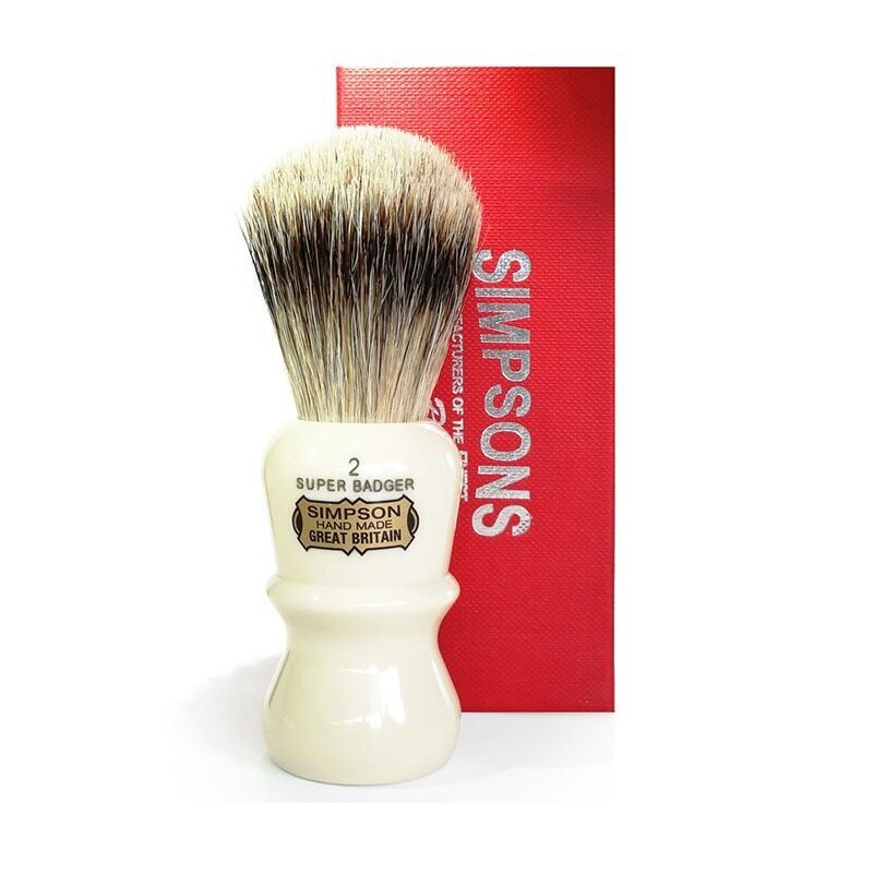 Simpsons shaving brush emperor 2 super badger 