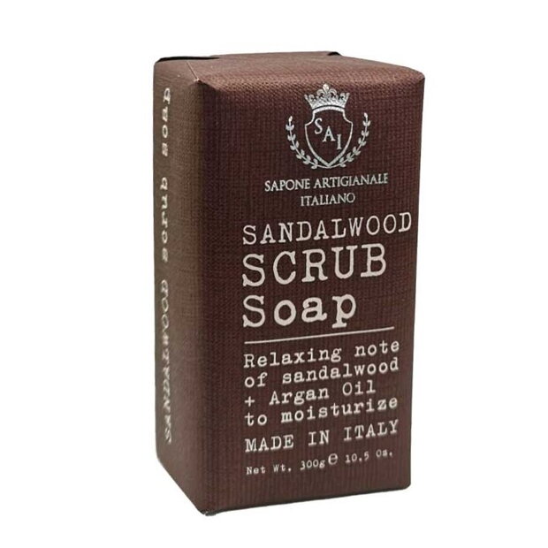 Saponificio Varesino Sandalwood Scrub Soap