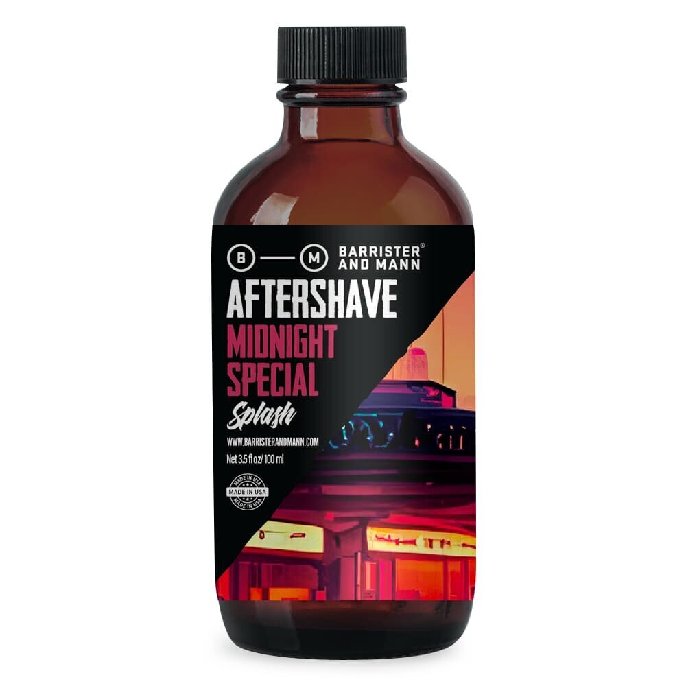 Barrister and Mann aftershave Midnight Special 100ml 