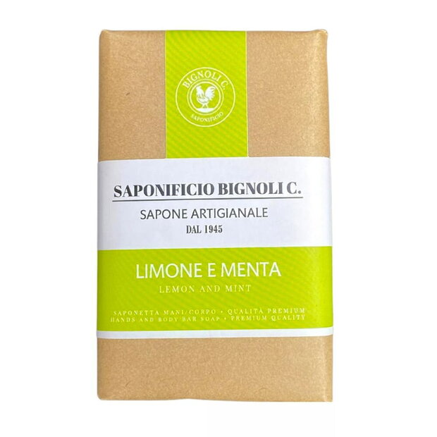 Saponificio Bignoli Lemon and Mint Douchezeep