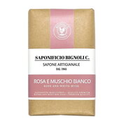 Saponificio Bignoli Rose and White Musk Bath soap: primary picture