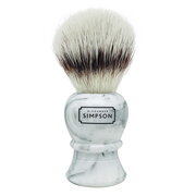 Simpson Islington Faux Italian Marble Grey L Shaving brush: primary picture