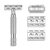 Rockwell 6C White Chrome Rasierhobel