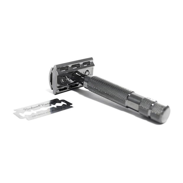 Rockwell 6C White Chrome Rasierhobel