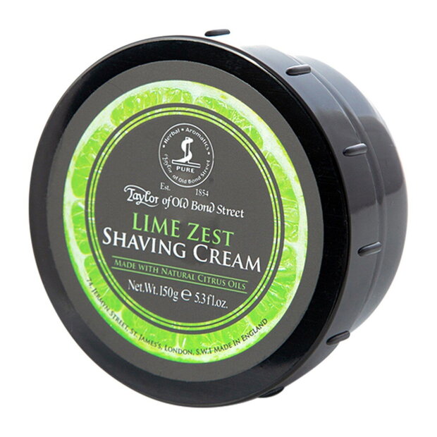 Taylor Of Old Bond Street Lime Zest Shaving Cream 150gr 