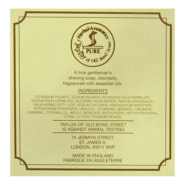 Taylor of Old Bond Street Sandalwood Rasierseife