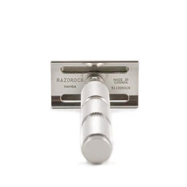 RazoRock MAMBA 53 Titanium Halo Handle - DE Safety Razor 