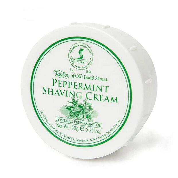 Taylor of Old Bond Street Peppermint Borotvakrém