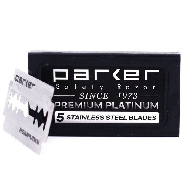 Lame da barba Parker Premium Platinum