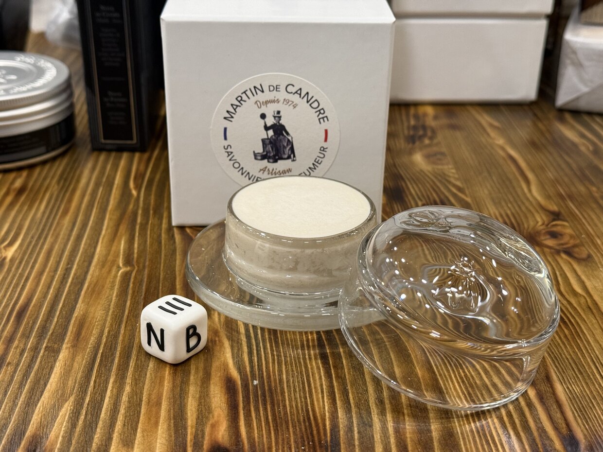 Martin de Candre Le Beurrier Limited Edition La Rochère shaving soap 60g 