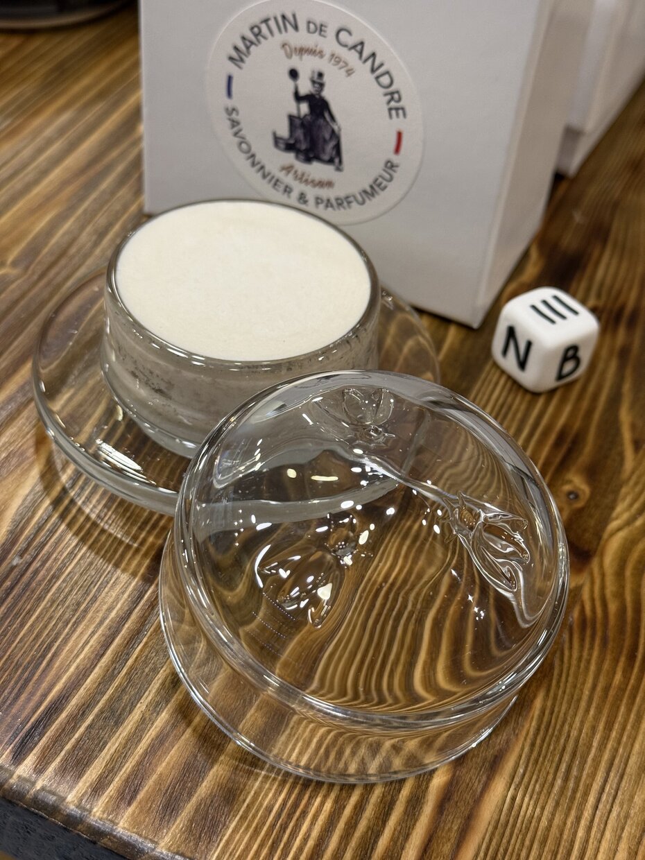 Martin de Candre Le Beurrier Limited Edition La Rochère shaving soap 60g 
