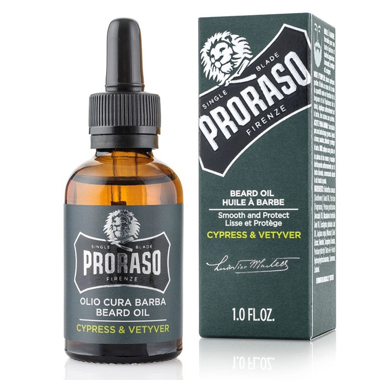 Proraso Beard oil Cypress Vetyver 30Ml 