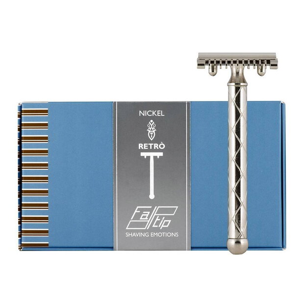 Fatip Retro Nichelato Safety razor