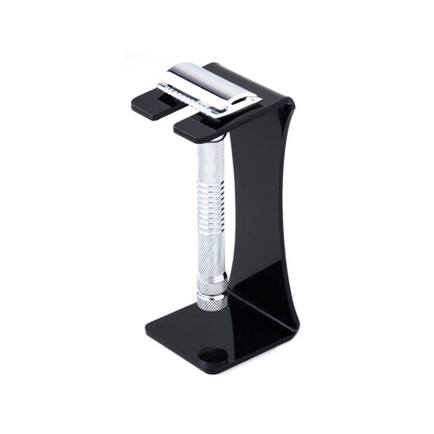 Pearl Acrylic Razor Stand BLACK SA-01 