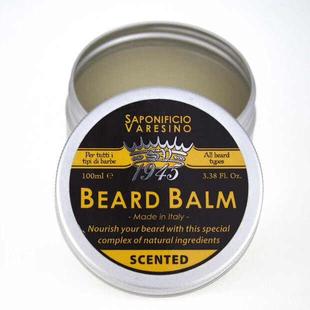 Saponificio Varesino 100ml Beard Balm - in aluminium jar