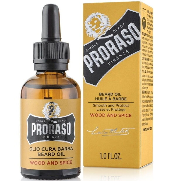 Proraso Wood & Spice Beard Oil