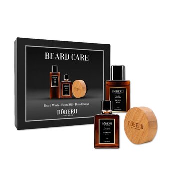 Noberu of Sweeden Tobacco Vanilla Beard Care Gift (with a brush)